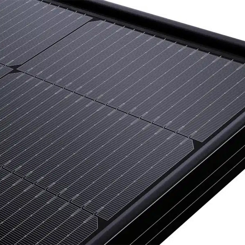 Moduli fotovoltaici solari bifacciali completamente neri da 420 W