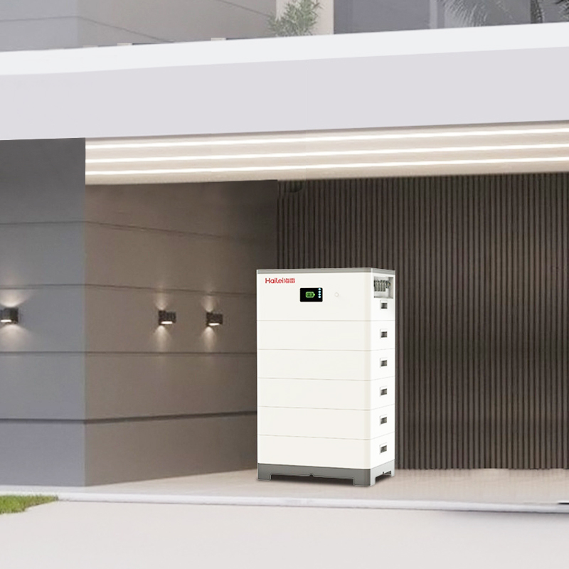 Batteria al litio LFP ad alta tensione da 15 KWh impilata con BCU