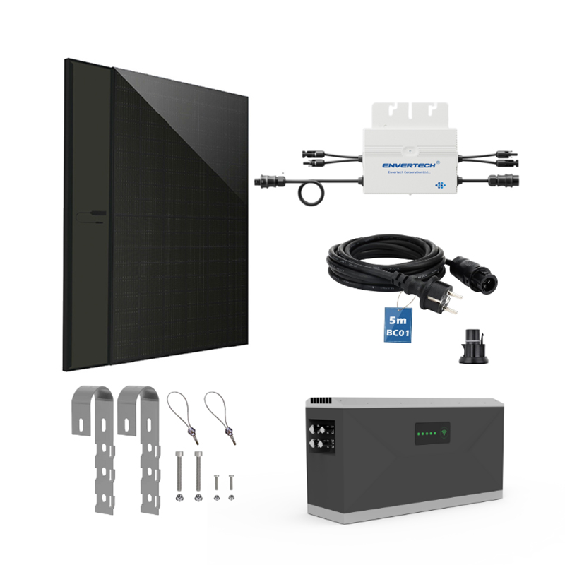 Kit solare da balcone 1600W con batteria da 3kwh