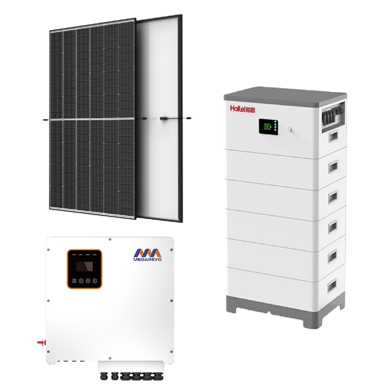 Kit Fotovoltaico da 8KW con accumulo da 15KWh